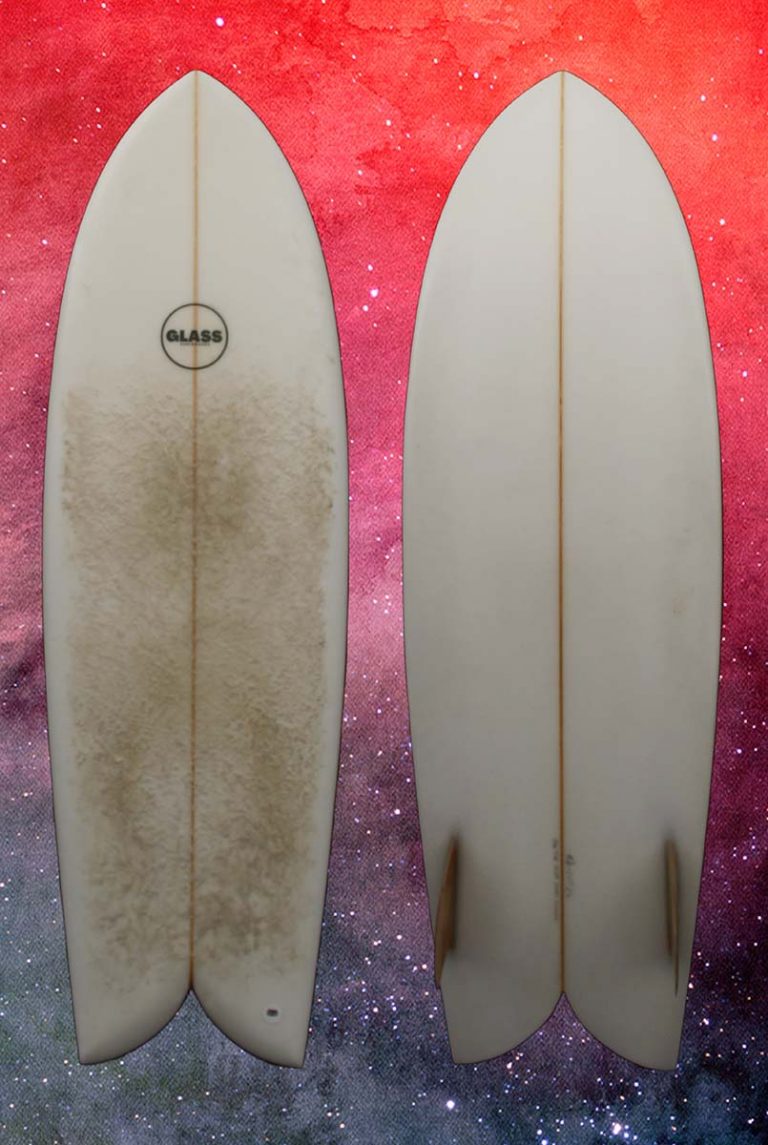 Glass Fish surfboard